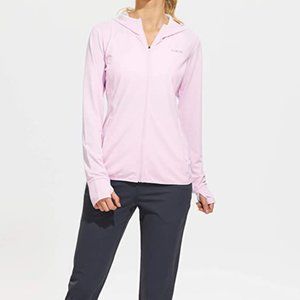 Women's Hiking Outdoor Hoodie Jacket Long Sleeve